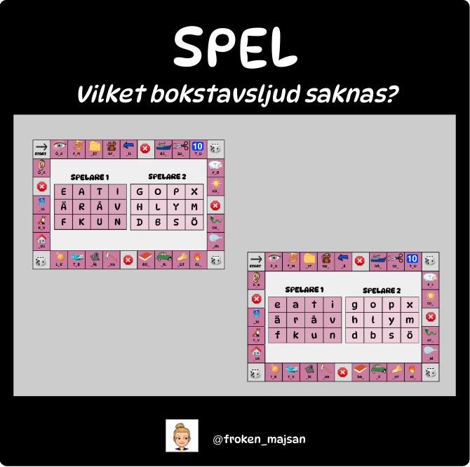 Spel – Hitta rätt bokstavsljud