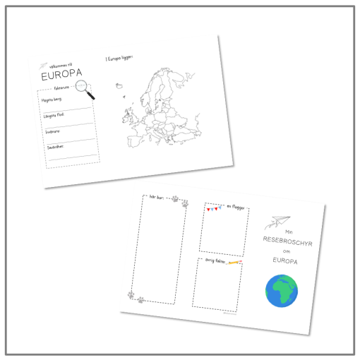 Geografi: resebroschyrer