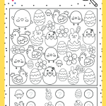 Leta och räkna + målarbilder till Påsk - bild 6