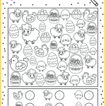 Leta och räkna + målarbilder till Påsk - bild 9