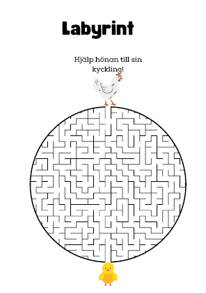 Påskpyssel stort häfte