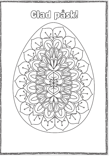 Påskpyssel stort häfte