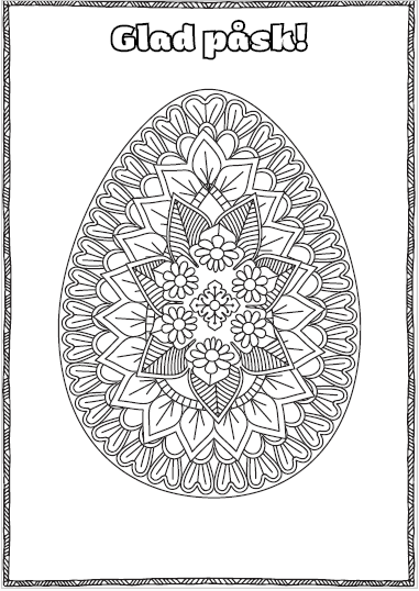 Påskpyssel stort häfte