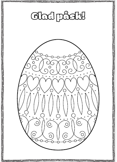 Påskpyssel stort häfte