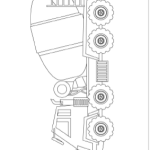 Fordon stor målarbok - bild 7