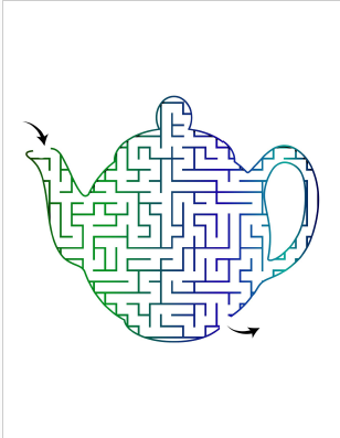 Labyrinter - träna med pennan 20 st