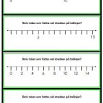 Tallinje/talmönster – vilka tal fattas – 67 olika tallinjer i 5 nivåer - bild 5