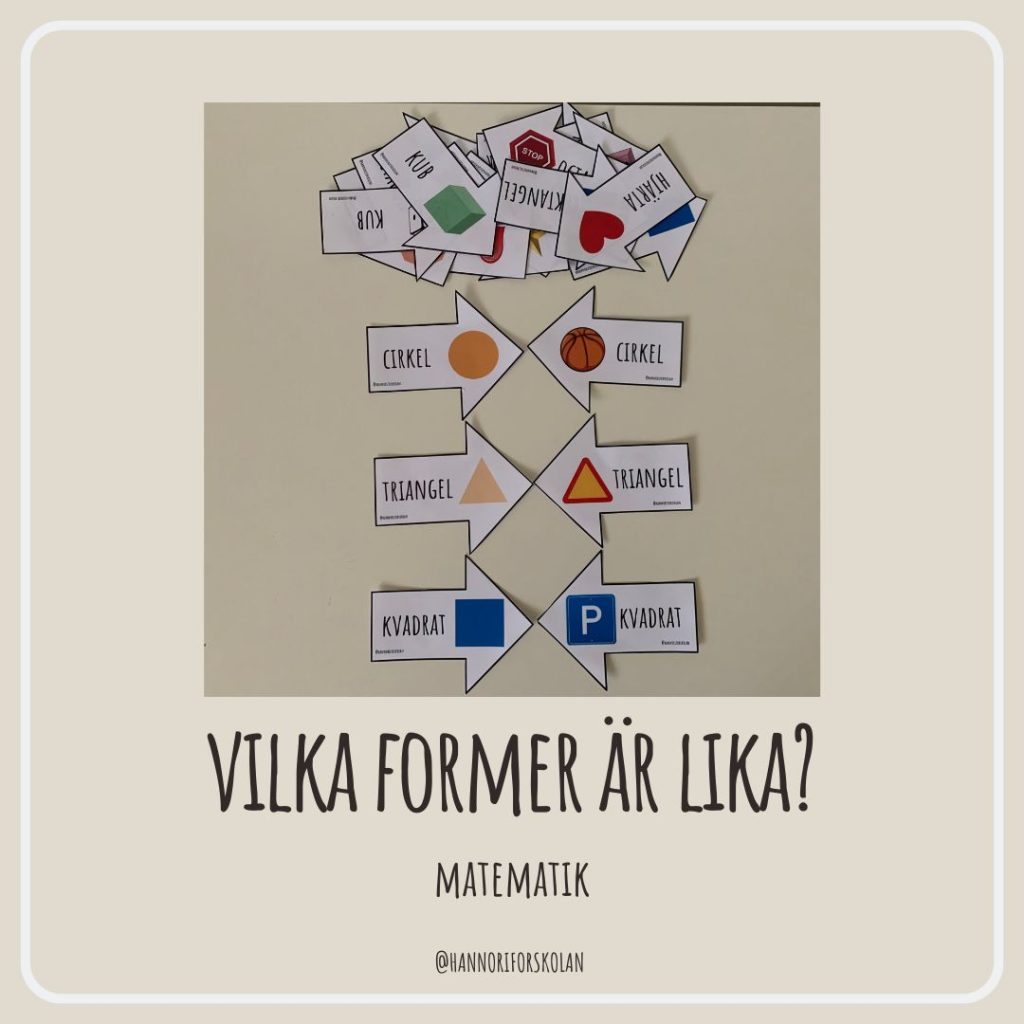 Vilka former är lika?
