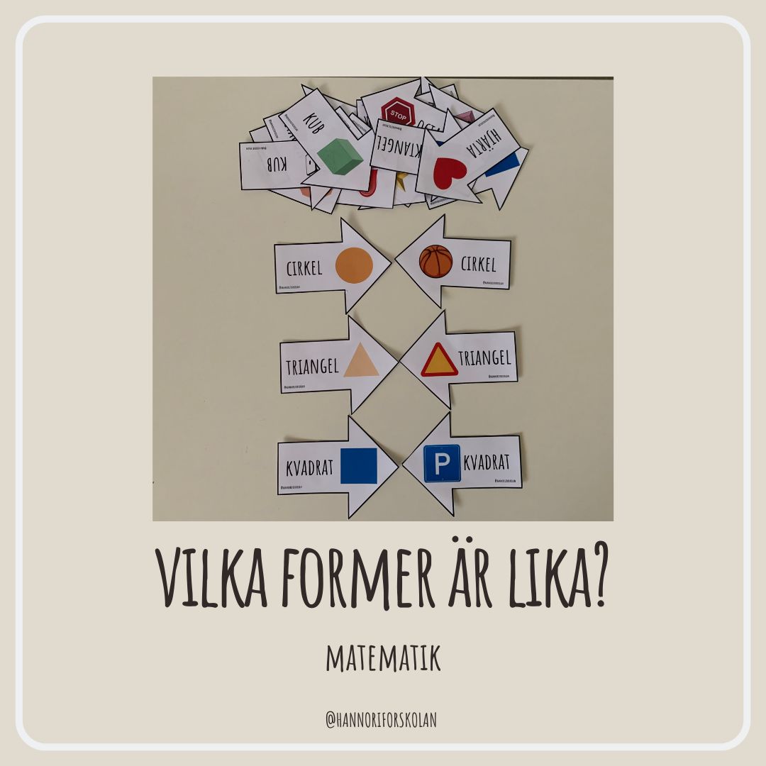 Vilka former är lika?