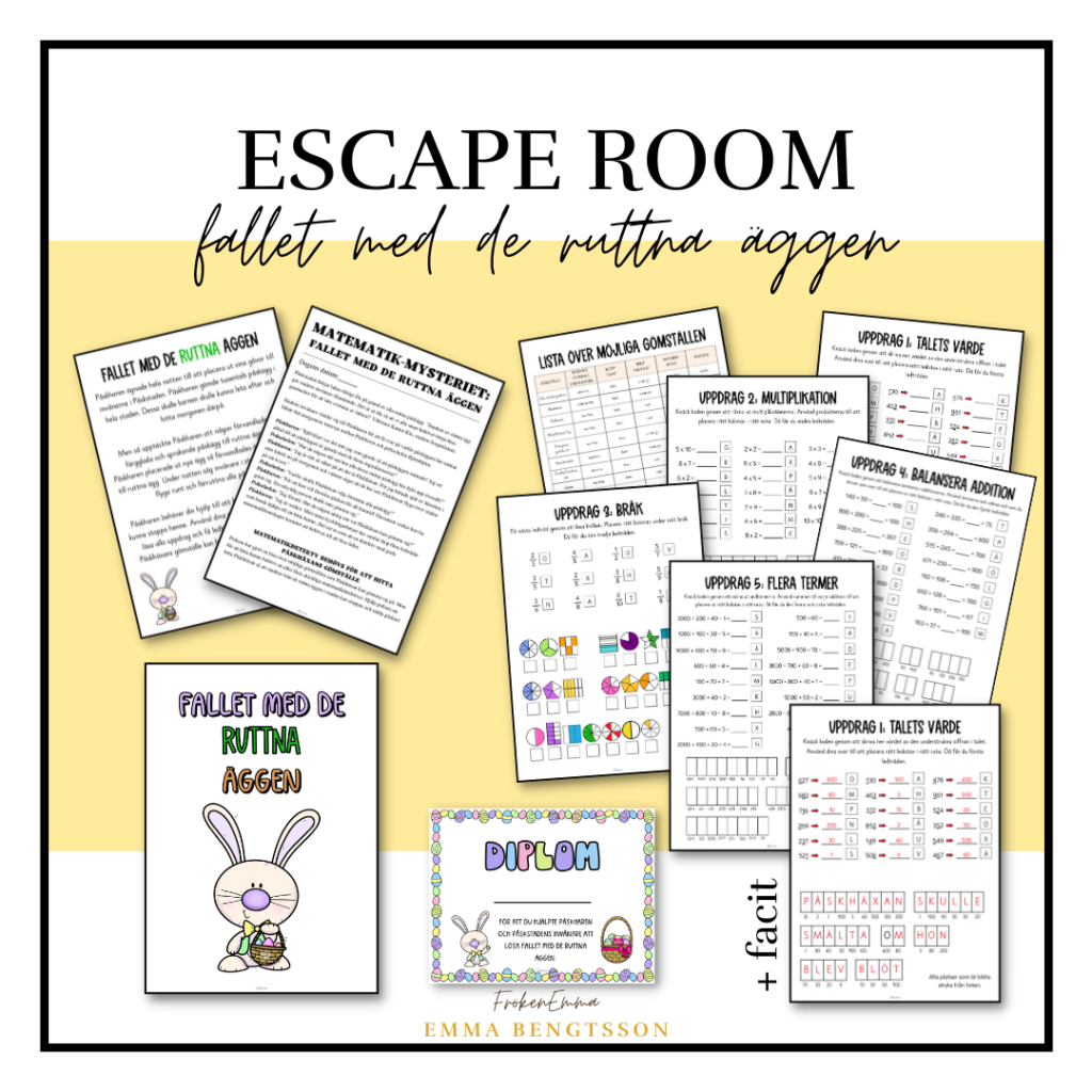 Escape room: Fallet med de ruttna äggen