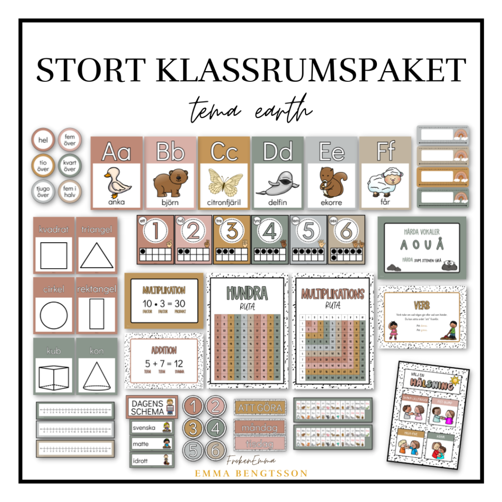EARTH: STORT KLASSRUMSPAKET