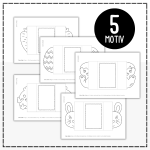 Påskkort (öppningsbara) – påskpyssel - bild 3