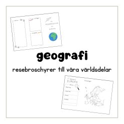 Geografi: resebroschyrer