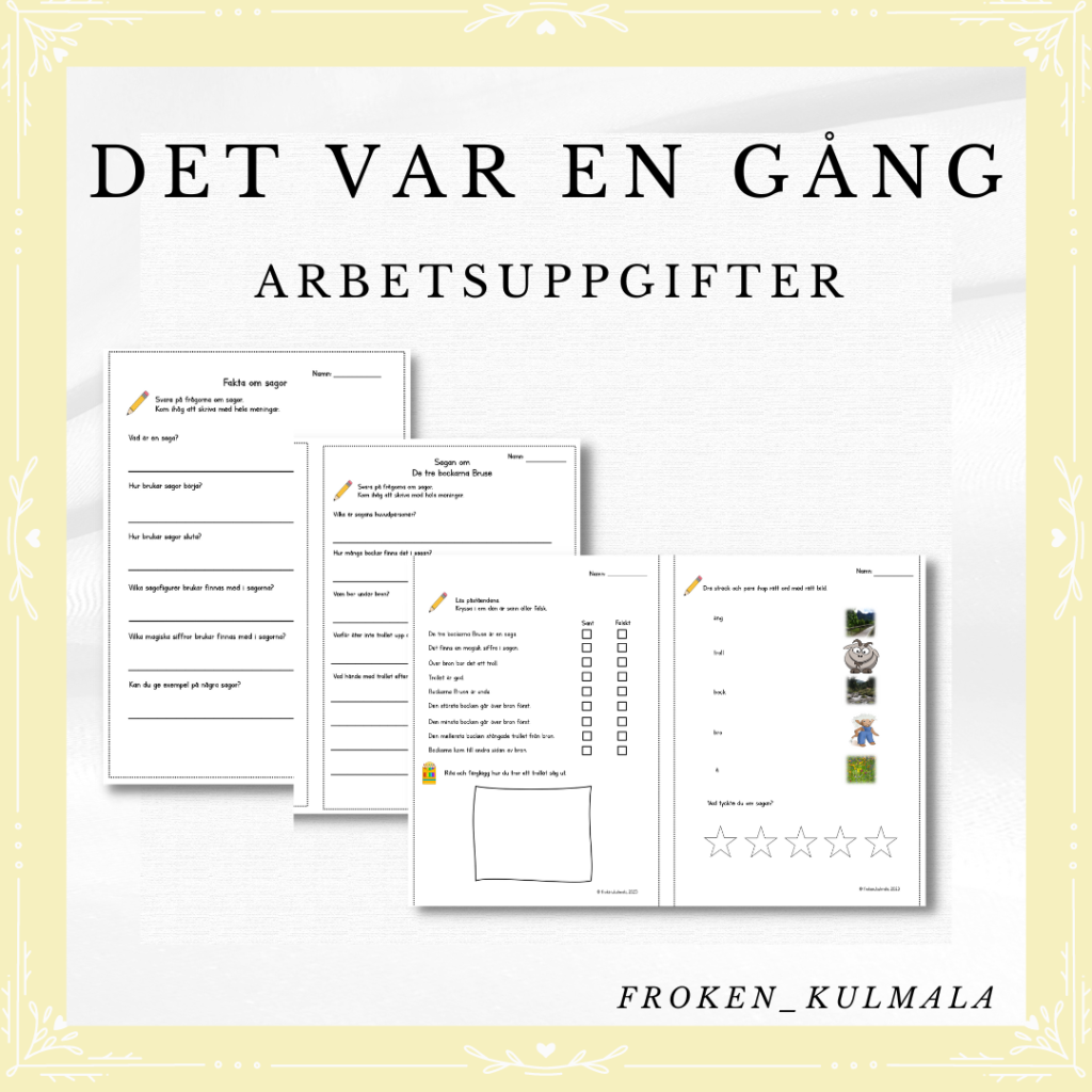 Det var en gång – sagor