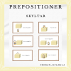 Prepositioner skyltar
