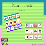 Finns i sjön – alfabetet - bild 1