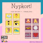 Nypkort – engelska ”vad är det?” - bild 1