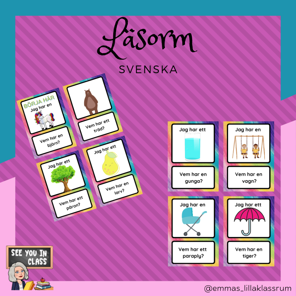 Läsorm – svenska