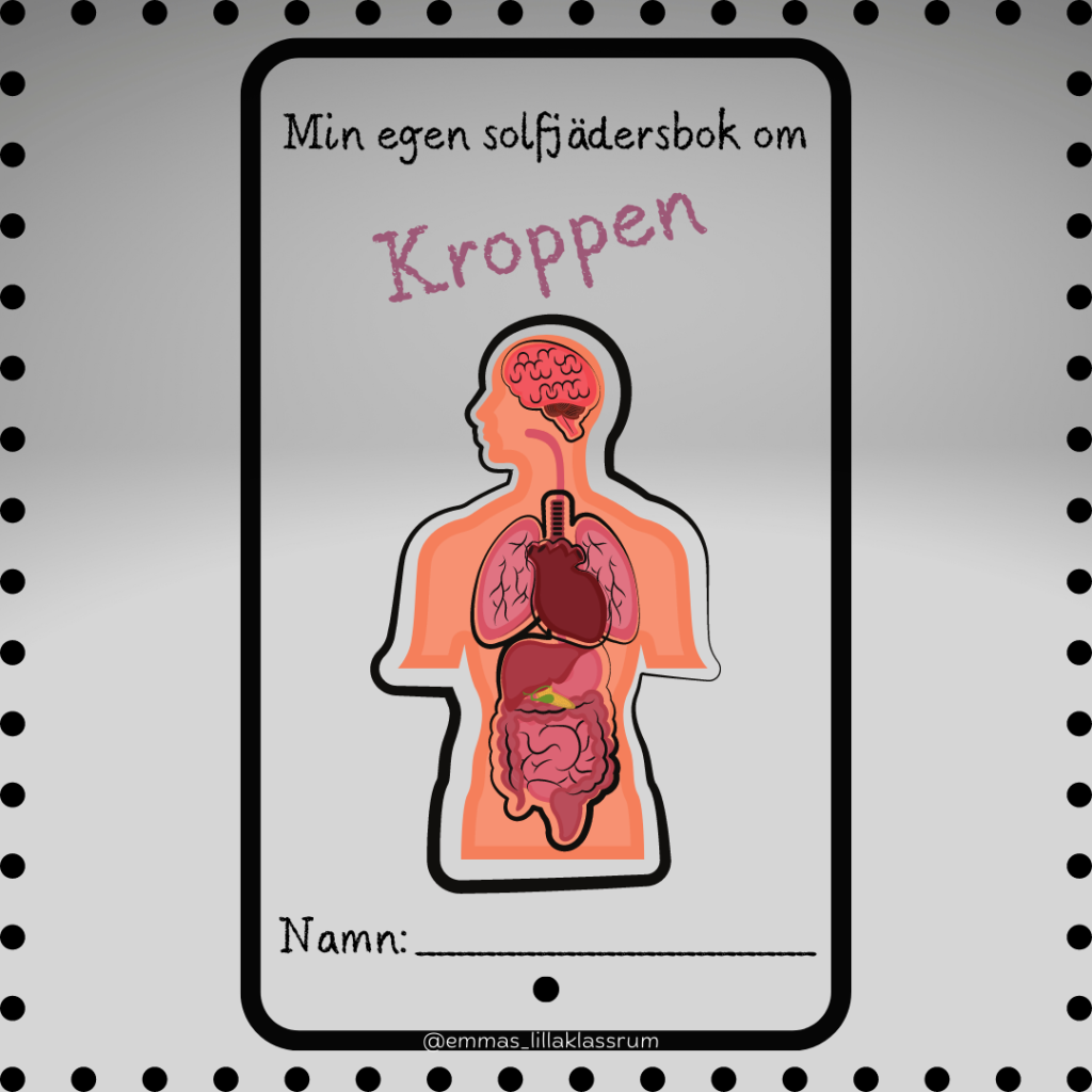 Min egen solfjäder om kroppen och sinnena (arbetsblad)