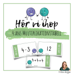 Hör vi ihop – Multiplikation 4:ans tabell - bild 1