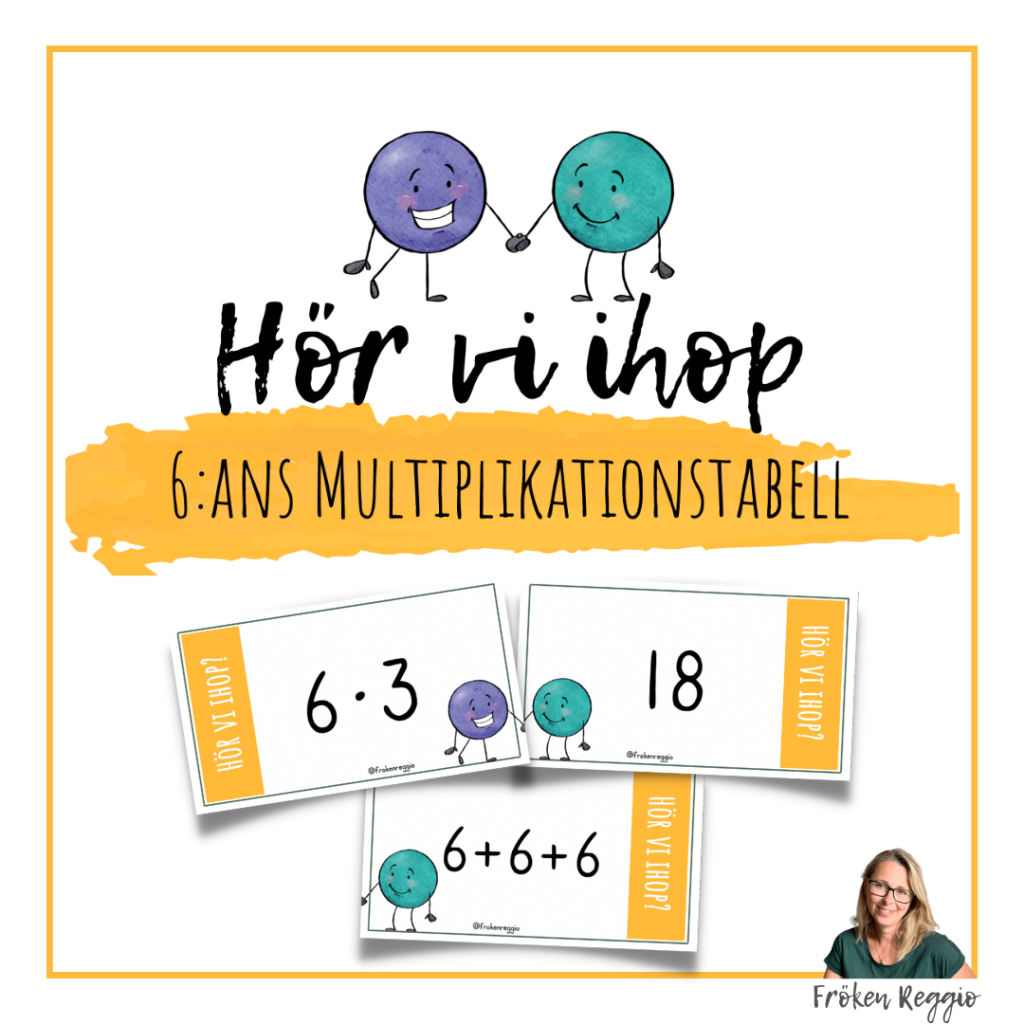 Hör vi ihop – Multiplikation 6:ans tabell