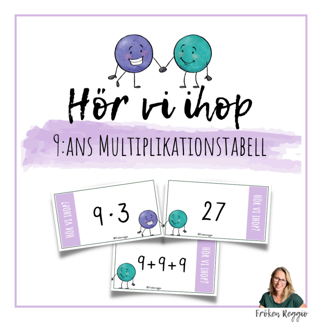 Hör vi ihop – Multiplikation 9:ans tabell