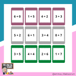 Finns i sjön – addition (talområde 0-20) - bild 2