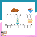 Jag kan skriva, läsa och stava – mat - bild 2