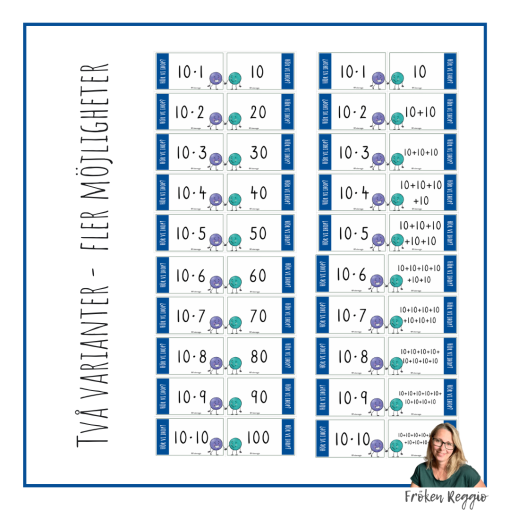 Hör vi ihop - Multiplikation 10:ans tabell