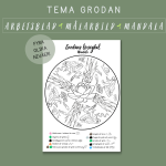 Grodans livscykel mandala - bild 1