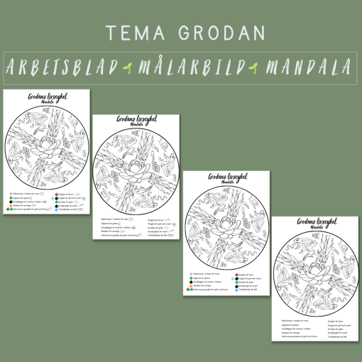 Grodans livscykel mandala