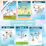 Korsord / ordflätor på engelska - bild 1