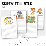 Skriv till bild: vår - bild 1