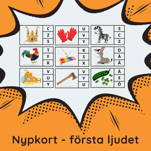 Nypkort - första ljudet