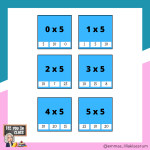 Nypkort – multiplikationstabeller 1-9 - bild 3