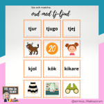 Träna stavning – matcha ordbild med bild - bild 5