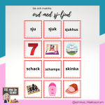 Träna stavning – matcha ordbild med bild - bild 6