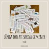 Långa ord att skriva - gemener