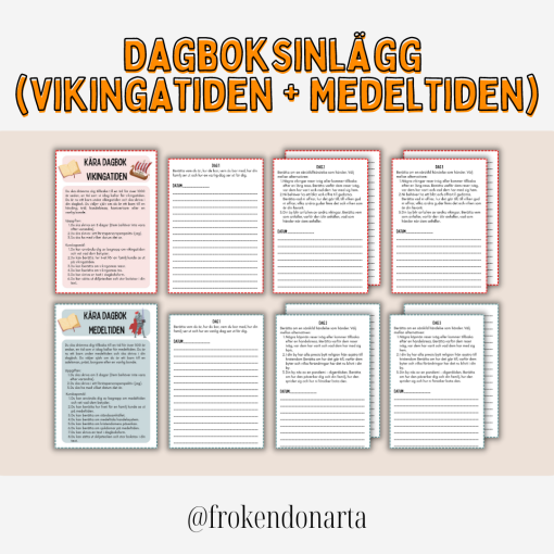 Kära dagbok - vikingatiden/medeltiden