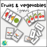 Fruits and Vegetables – 3 games - bild 1