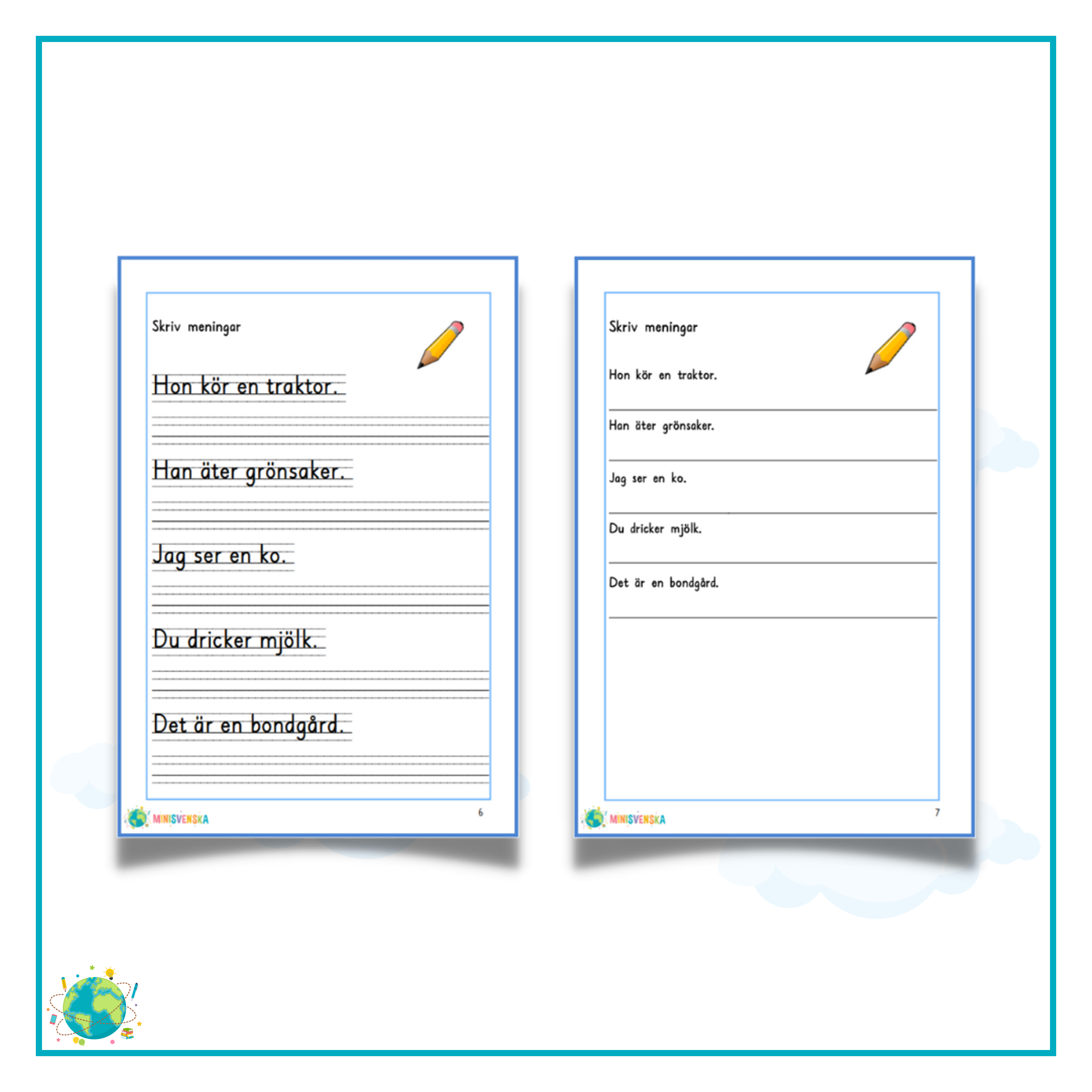 Ordförståelse - Bondgården och Memory