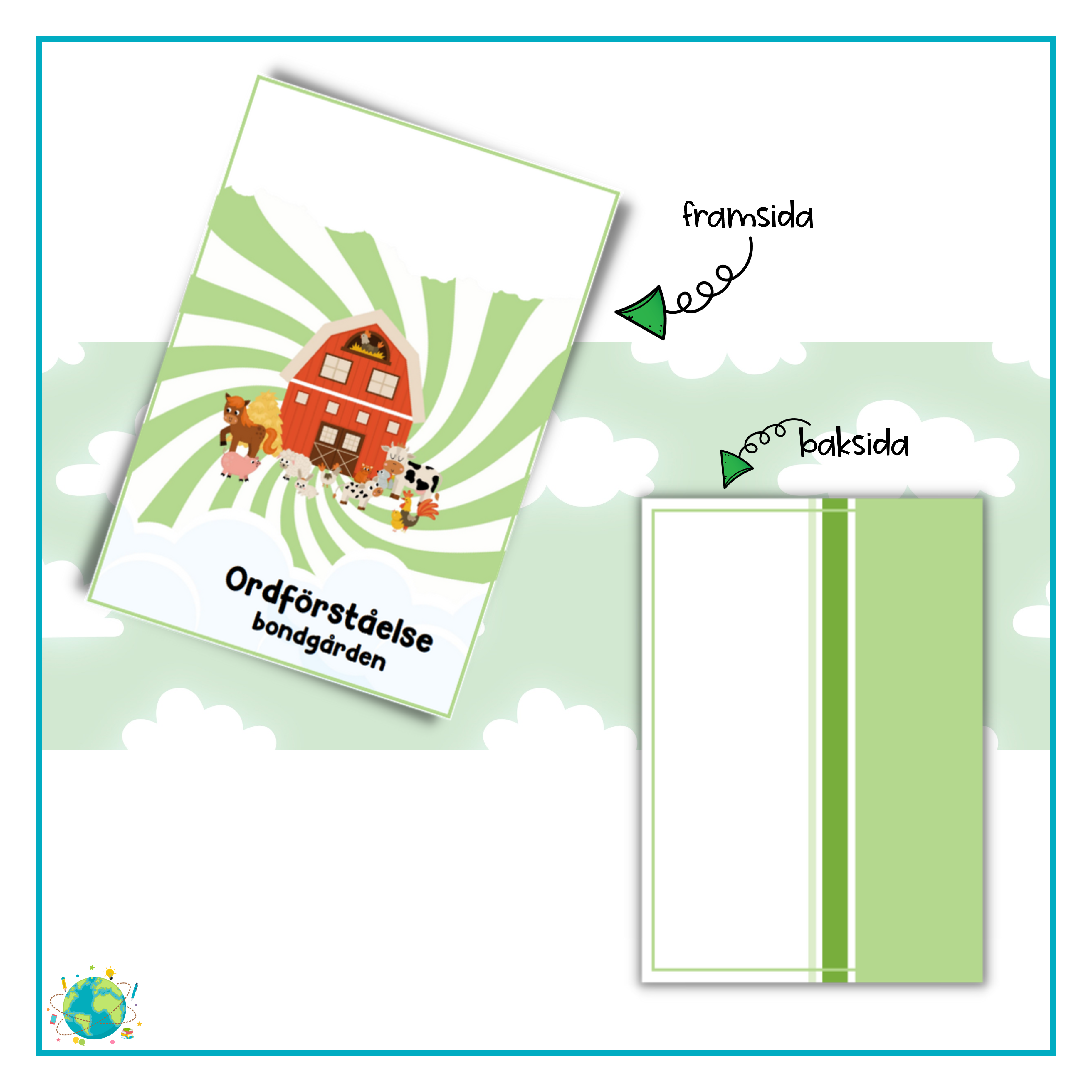 Ordförståelse - Bondgården och Memory