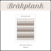 Bråkplank