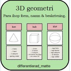 3D - para ihop namn, bild och beskrivning