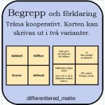 Begrepp – träna matematiska begrepp och förklaring - bild 1