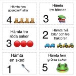 Uppdragskort-Matematik 30 st kort - bild 3