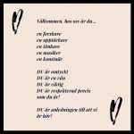 Välkomstskylt - bild 2