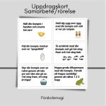 Uppdragskort-Samarbete/rörelse 18 kort - bild 1