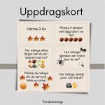 Naturuppdragskort -42kort/paket - bild 1