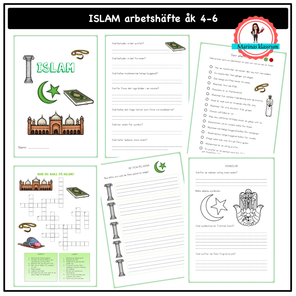 Islam arbetshäfte åk 4-6